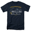 Yellowstone - Dutton Ranch Helicopter - Adult Unisex Short Sleeve T-Shirt - Blue