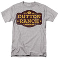 Yellowstone - Distressed Dutton Ranch - Adult Unisex T-Shirt - Green