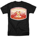 Yellowstone - Dutton Ranch With Mountains - Adult Unisex T-Shirt - Black