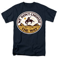 Yellowstone We Don't Choose The Way Bucking Bronco Adult Unisex T-Shirt Blue