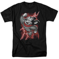 Mighty Mouse - Mighty Storm - Adult Unisex Short Sleeve T-Shirt - Black