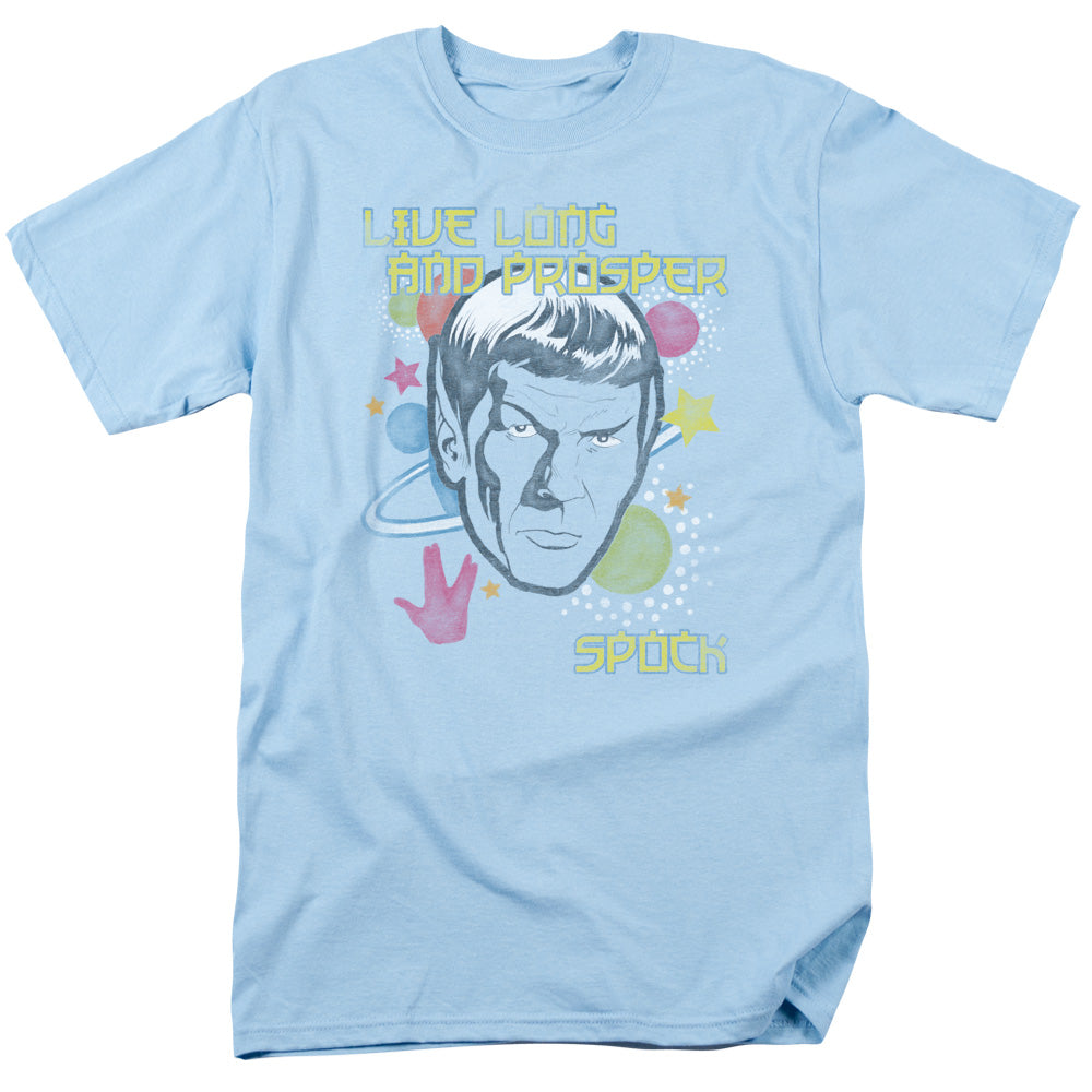 Star Trek - Japansese Spock - Adult Unisex Short Sleeve T-Shirt - Blue