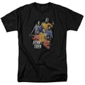 Star Trek - Galaxy Glow - Adult Unisex Short Sleeve T-Shirt - Black