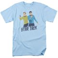 Star Trek - Phasers Ready - Adult Unisex Short Sleeve T-Shirt - Blue