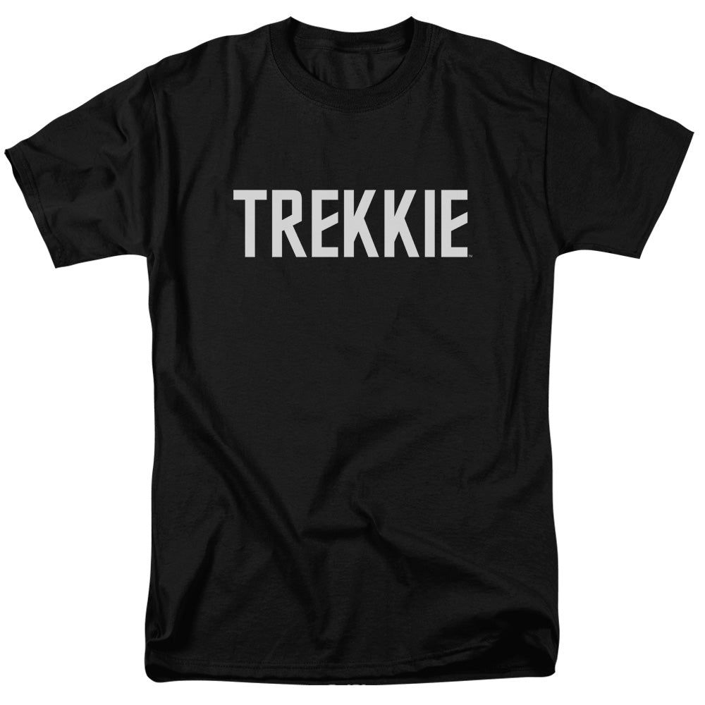 Star Trek - Trekkie - Adult Unisex Short Sleeve T-Shirt - Black