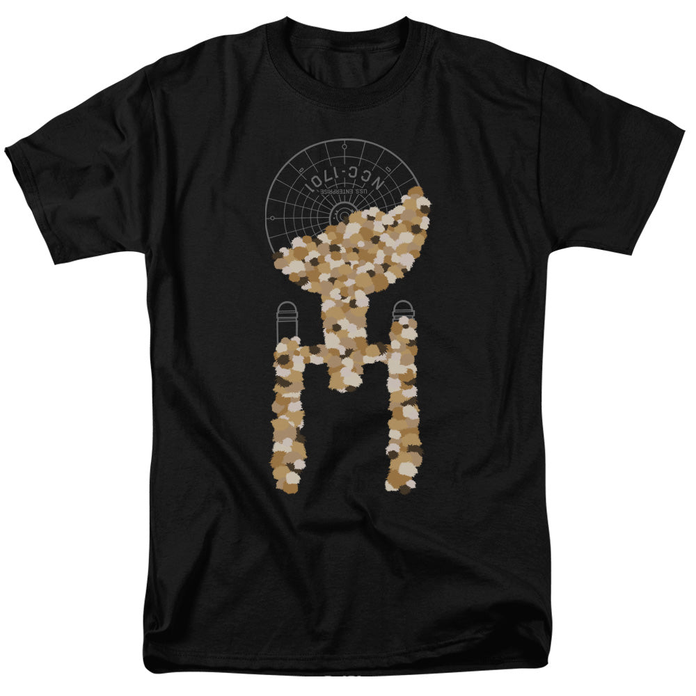 Star Trek - Tribble Takeover - Adult Unisex Short Sleeve T-Shirt - Black