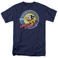 Mighty Mouse - Planet Cheese - Adult Unisex Short Sleeve T-Shirt - Blue