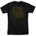 Star Trek - Distressed Logo - Adult Unisex Short Sleeve T-Shirt - Black