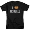 Star Trek - I Heart Tribbles - Adult Unisex Short Sleeve T-Shirt - Black