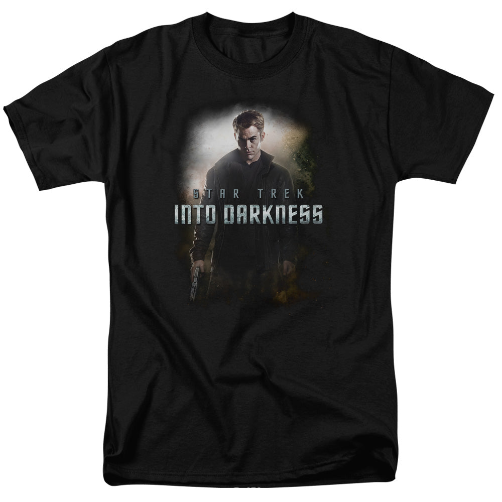 Star Trek - Darkness Kirk - Adult Unisex Short Sleeve T-Shirt - Black