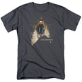 Star Trek - Dark Villain - Adult Unisex Short Sleeve T-Shirt - Gray