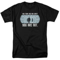 Star Trek - Not Safe - Adult Unisex Short Sleeve T-Shirt - Black