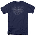 Star Trek - Tng Enterprise - Adult Unisex Short Sleeve T-Shirt - Blue