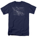 Star Trek - Enterprise Prints - Adult Unisex Short Sleeve T-Shirt - Blue