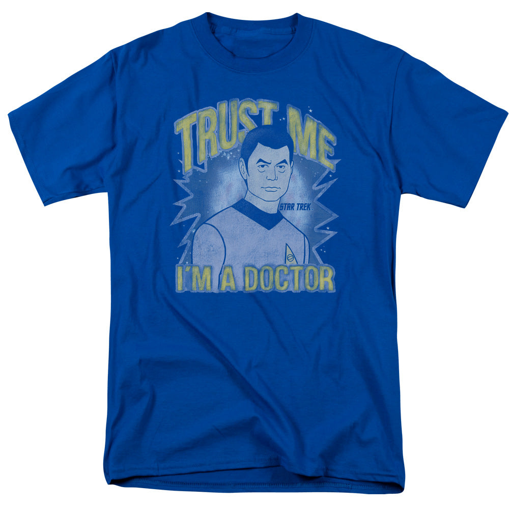 Star Trek - Doctor - Adult Unisex Short Sleeve T-Shirt - Blue
