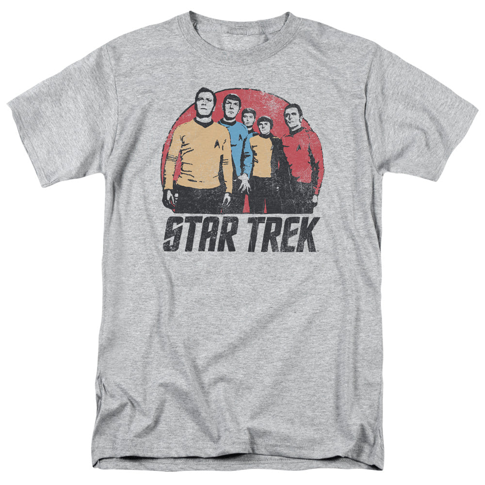 Star Trek - Landing Party - Adult Unisex Short Sleeve T-Shirt - Gray
