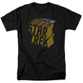 Star Trek - 3D Logo - Adult Unisex Short Sleeve T-Shirt - Black
