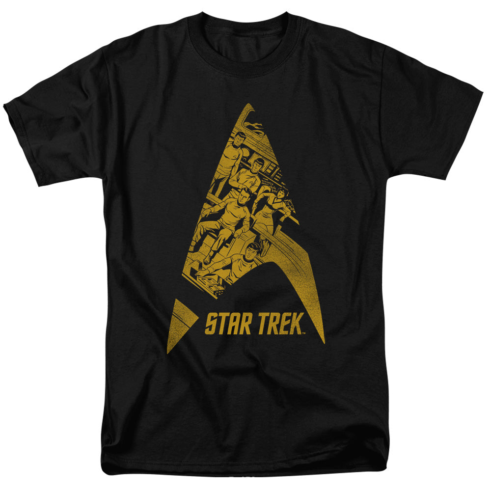 Star Trek - Delta Crew - Adult Unisex Short Sleeve T-Shirt - Black
