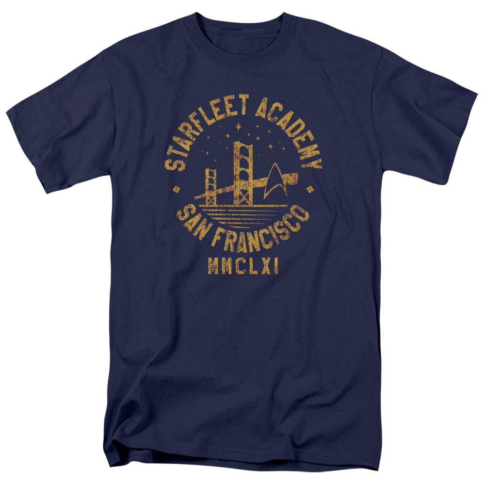 Star Trek - Collegiate Bridge - Adult Unisex Short Sleeve T-Shirt - Blue