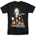 Star Trek - The Next Generation - Adult Unisex Short Sleeve T-Shirt - Black