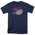 Star Trek - Boldly Go - Adult Unisex Short Sleeve T-Shirt - Blue
