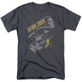 Star Trek - 50 Year Frontier - Adult Unisex Short Sleeve T-Shirt - Gray