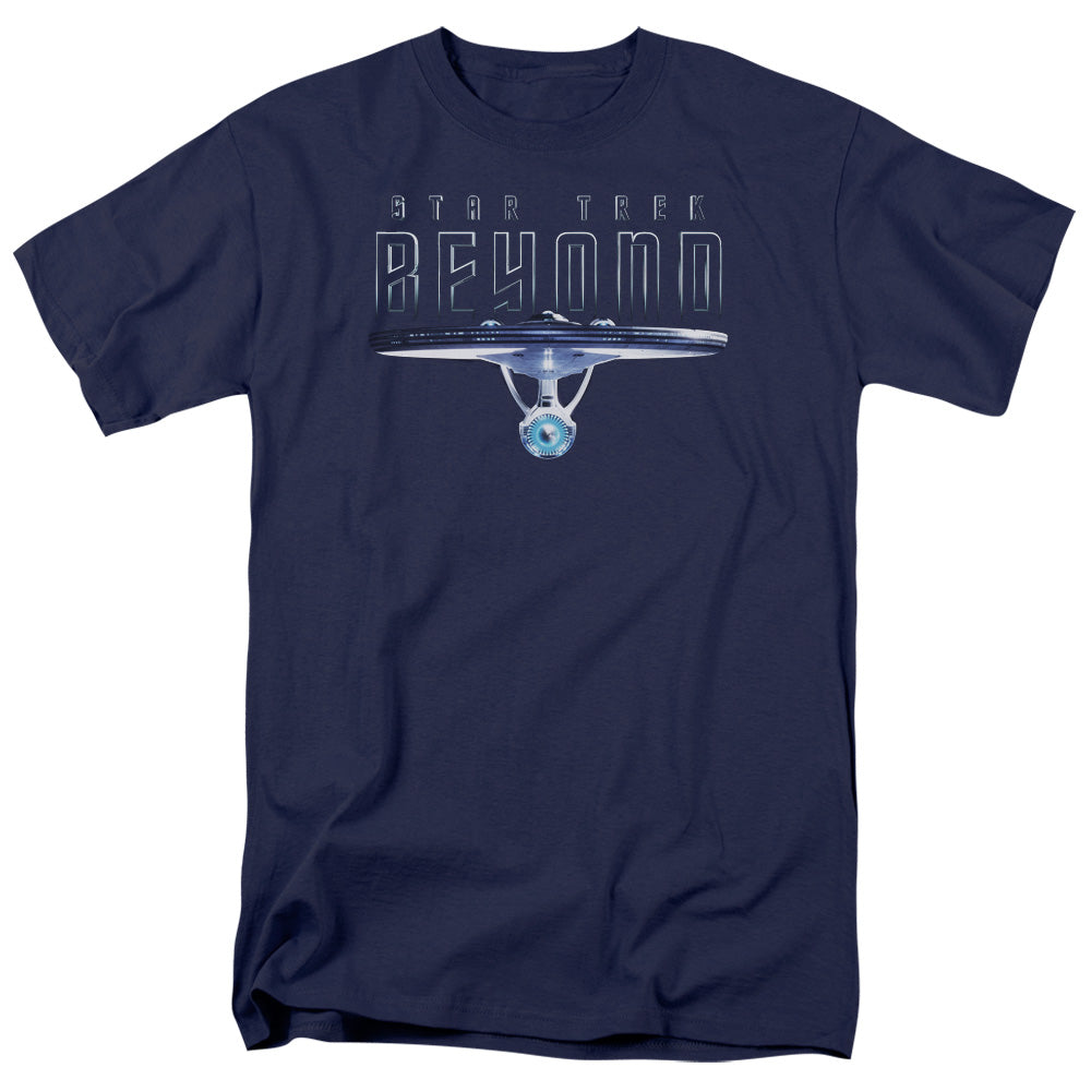 Star Trek Beyond - Enterprise Beyond - Adult Unisex Short Sleeve T-Shirt - Blue