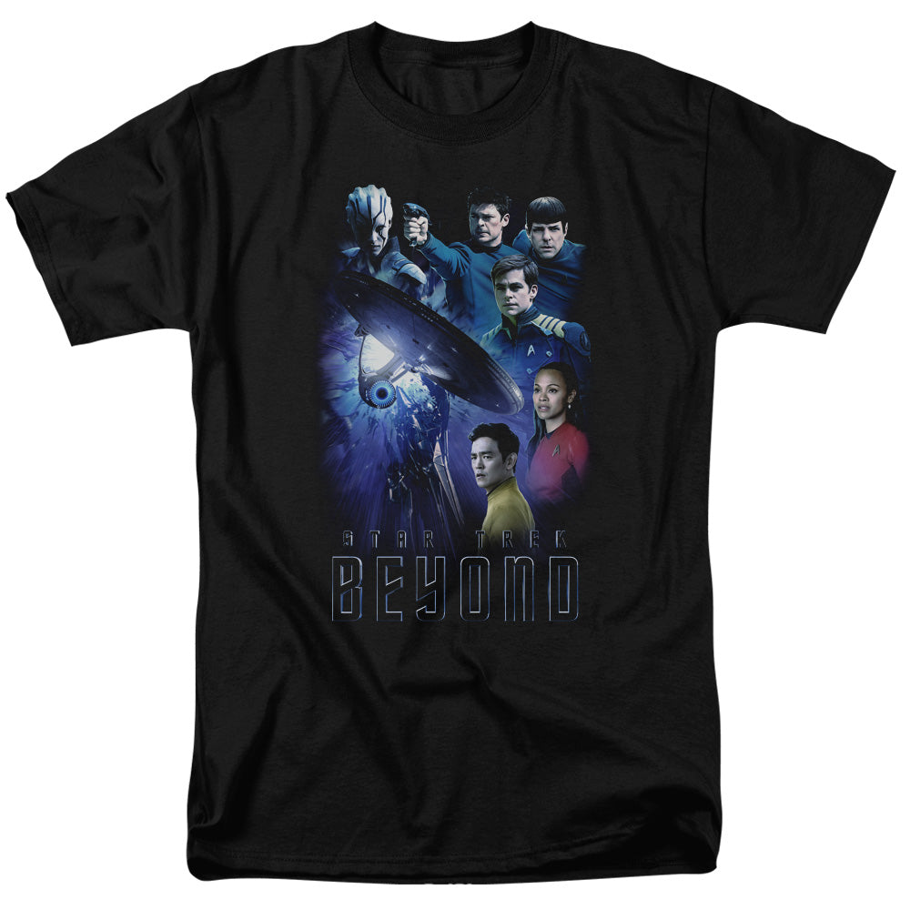 Star Trek Beyond - Beyond Cast - Adult Unisex Short Sleeve T-Shirt - Black