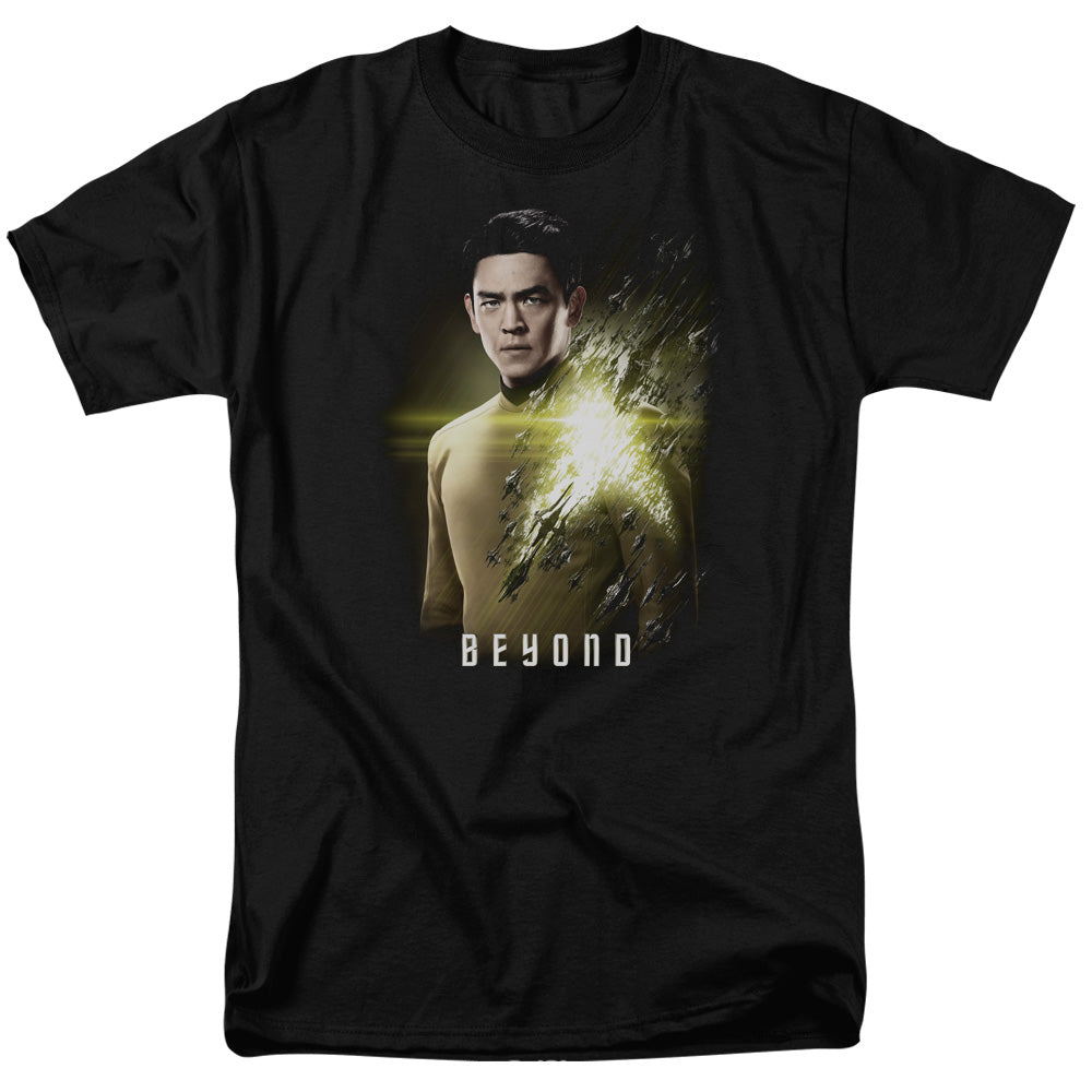 Star Trek Beyond - Sulu Poster - Adult Unisex Short Sleeve T-Shirt - Black