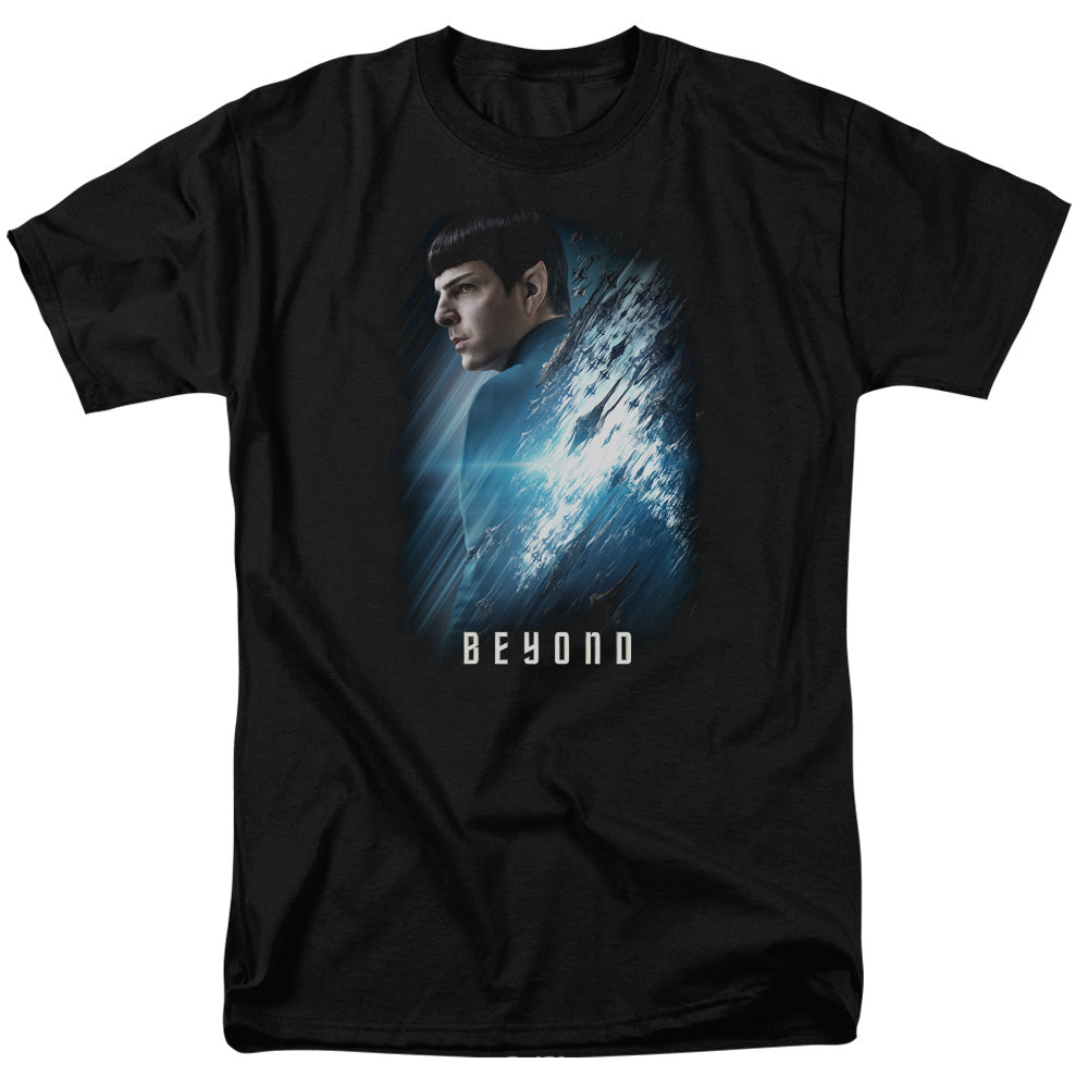 Star Trek Beyond - Spock Poster - Adult Unisex Short Sleeve T-Shirt - Black