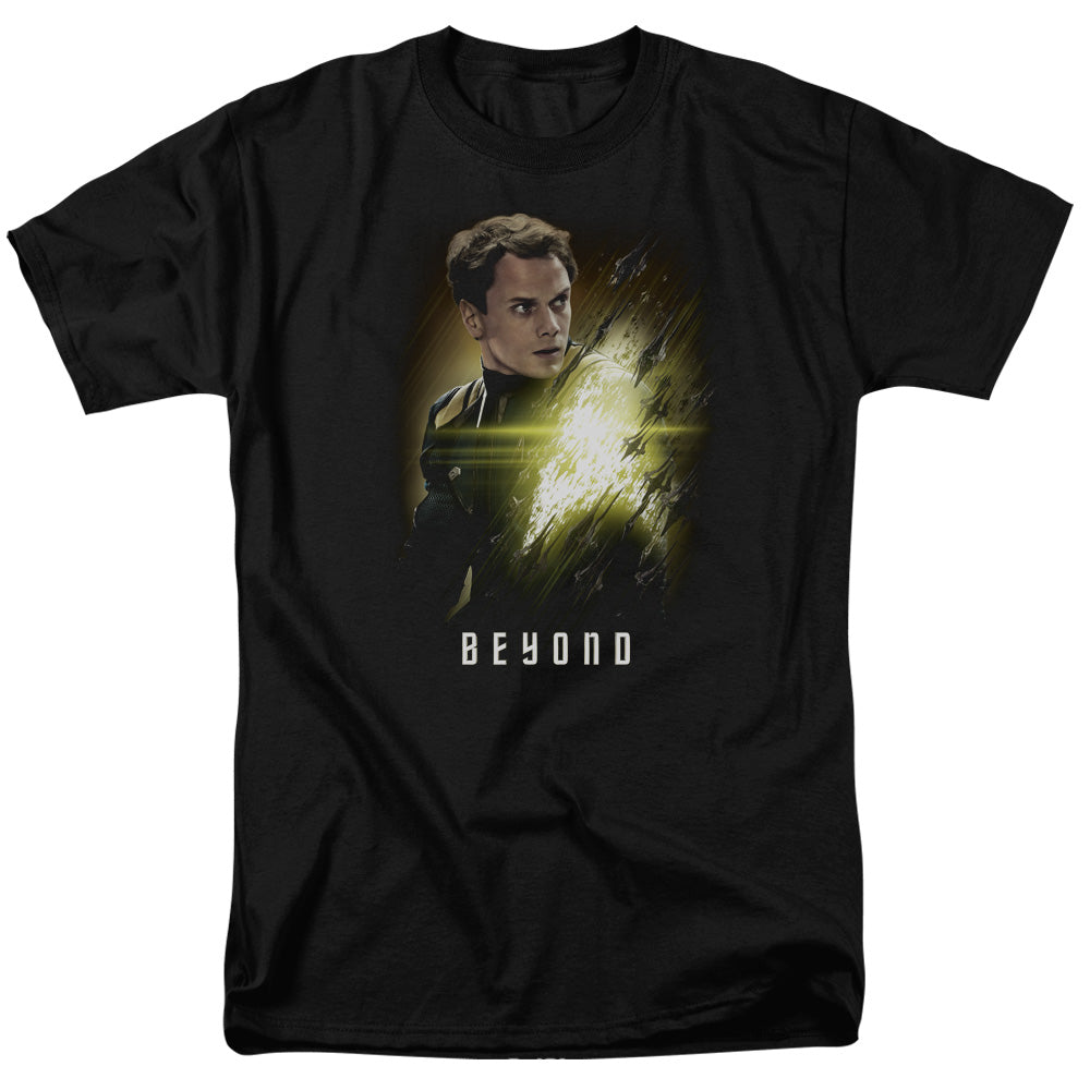 Star Trek Beyond - Chekov Poster - Adult Unisex Short Sleeve T-Shirt - Black