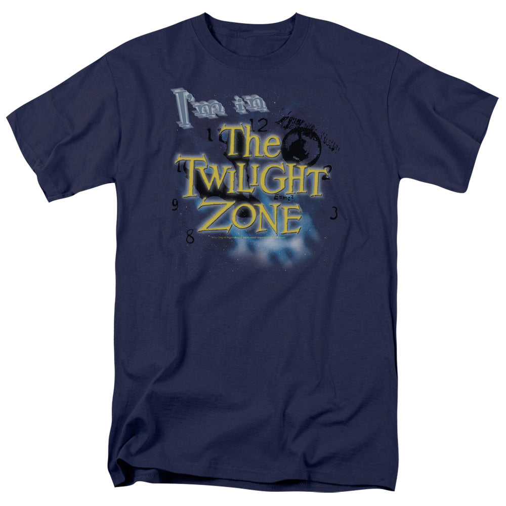 Twilight Zone - Im In The Twilight Zone - Adult Unisex T-Shirt - Blue