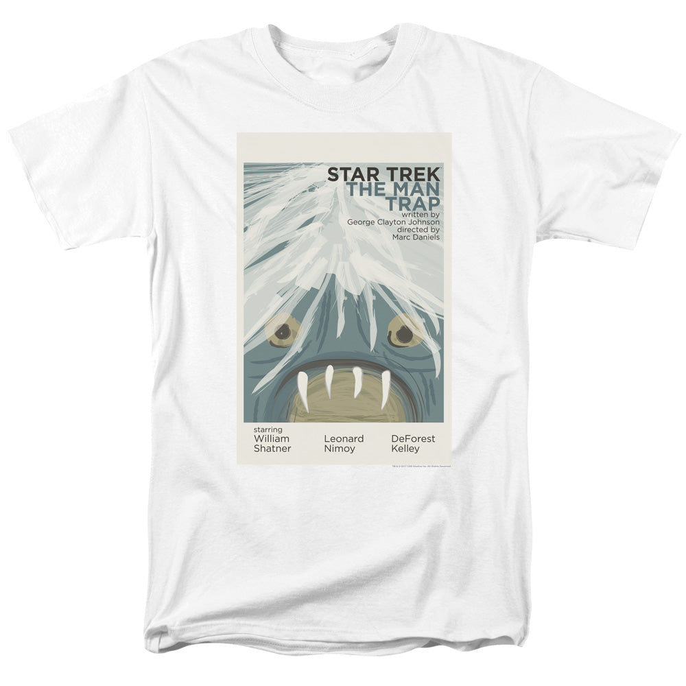 Star Trek - Tos Episode 1 - Adult Unisex Short Sleeve T-Shirt - White
