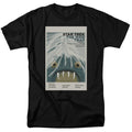 Star Trek - Tos Episode 1 - Adult Unisex Short Sleeve T-Shirt - Black