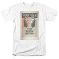 Star Trek - Tos Episode 5 - Adult Unisex Short Sleeve T-Shirt - White