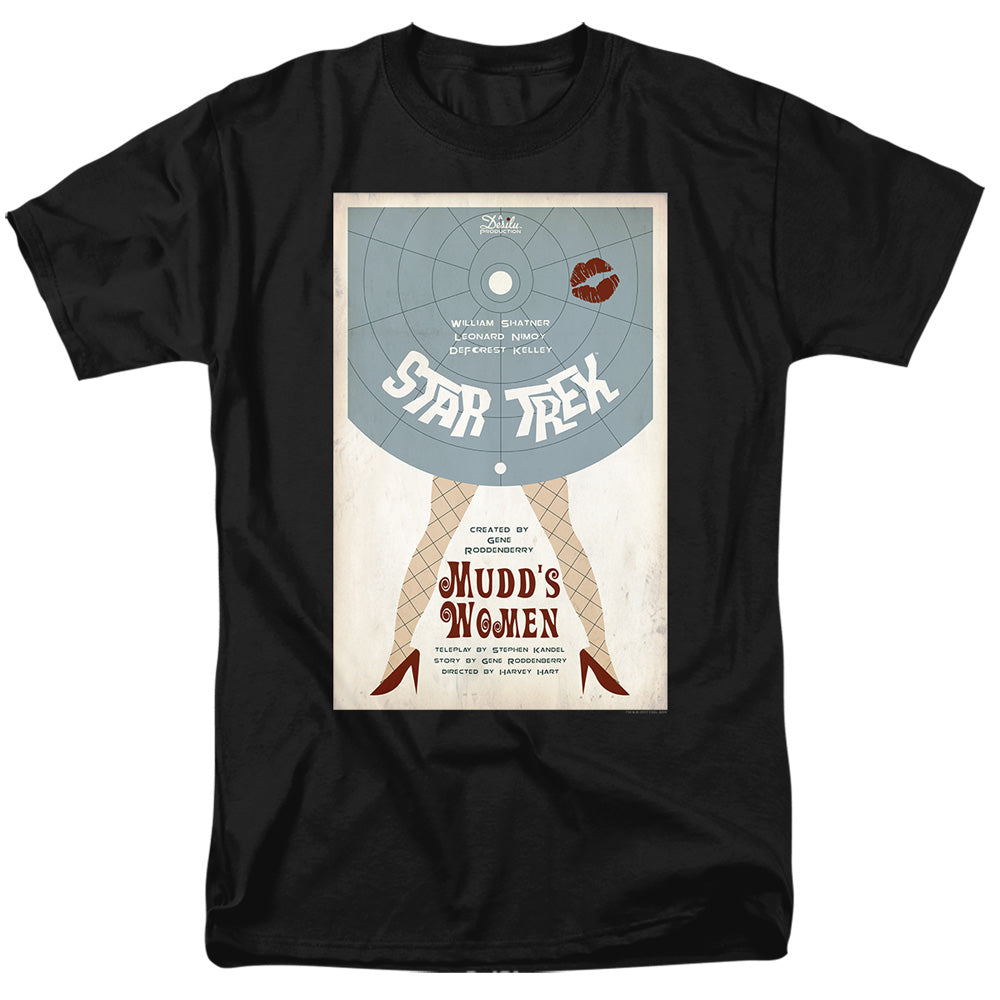 Star Trek - Tos Episode 6 - Adult Unisex Short Sleeve T-Shirt - Black