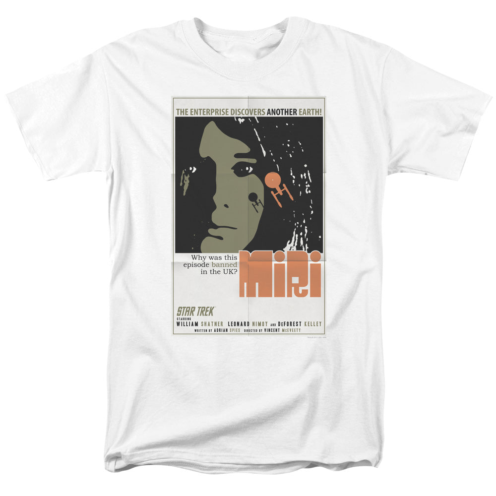 Star Trek - Tos Episode 8 - Adult Unisex Short Sleeve T-Shirt - White