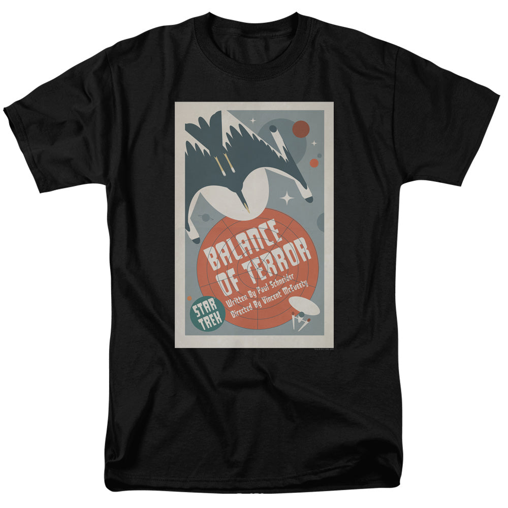 Star Trek - Tos Episode 14 - Adult Unisex Short Sleeve T-Shirt - Black