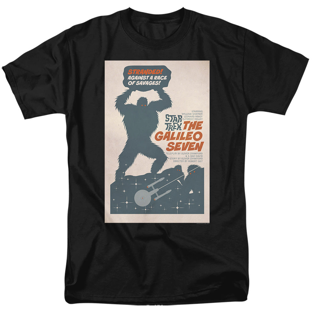 Star Trek - Tos Episode 16 - Adult Unisex Short Sleeve T-Shirt - Black