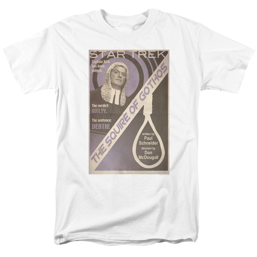 Star Trek - Tos Episode 17 - Adult Unisex Short Sleeve T-Shirt - White