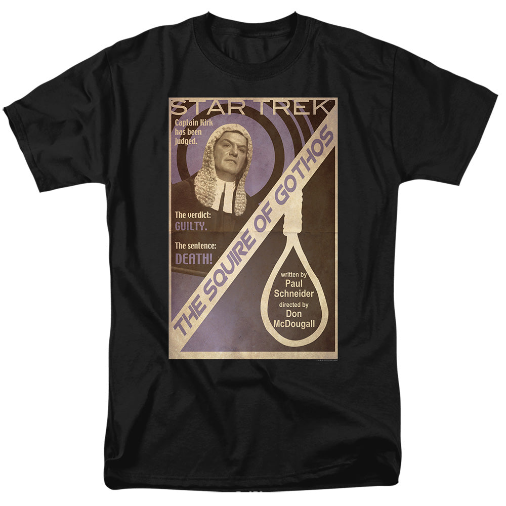 Star Trek - Tos Episode 17 - Adult Unisex Short Sleeve T-Shirt - Black