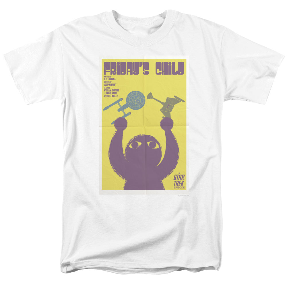 Star Trek - Tos Episode 40 - Adult Unisex Short Sleeve T-Shirt - White