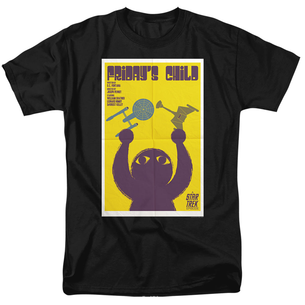 Star Trek - Tos Episode 40 - Adult Unisex Short Sleeve T-Shirt - Black