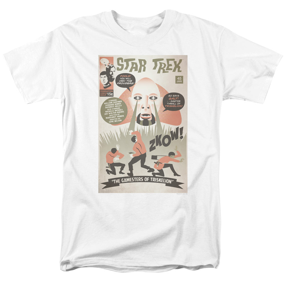 Star Trek - Tos Episode 45 - Adult Unisex Short Sleeve T-Shirt - White