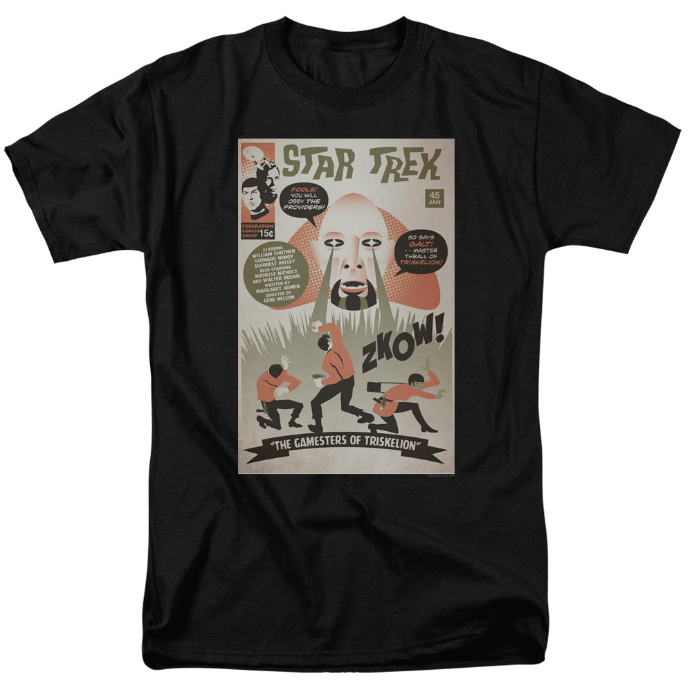 Star Trek - Tos Episode 45 - Adult Unisex Short Sleeve T-Shirt - Black