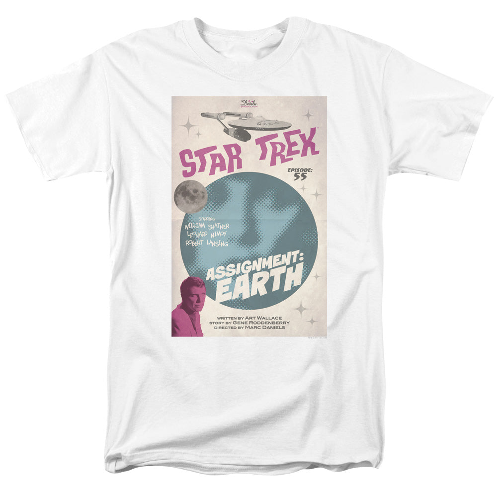 Star Trek - Tos Episode 55 - Adult Unisex Short Sleeve T-Shirt - White