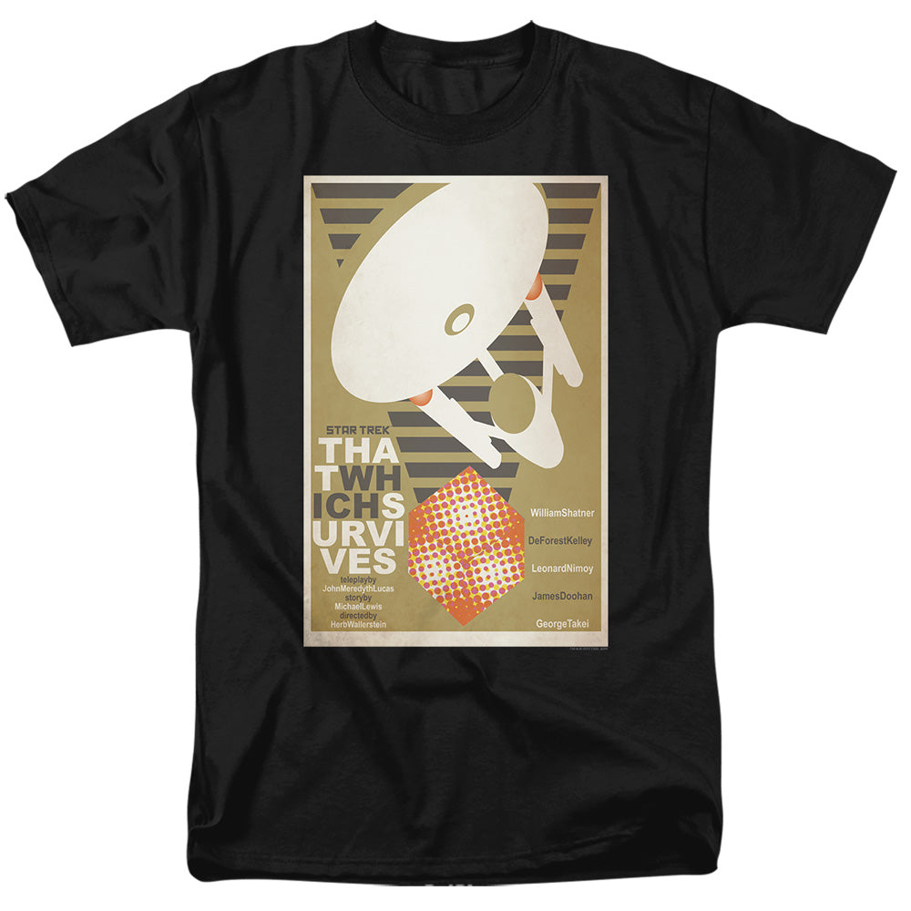 Star Trek - Tos Episode 72 - Adult Unisex Short Sleeve T-Shirt - Black