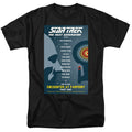 Star Trek - Tng Season 1 Episode 1 - Adult Unisex Short Sleeve T-Shirt - Black