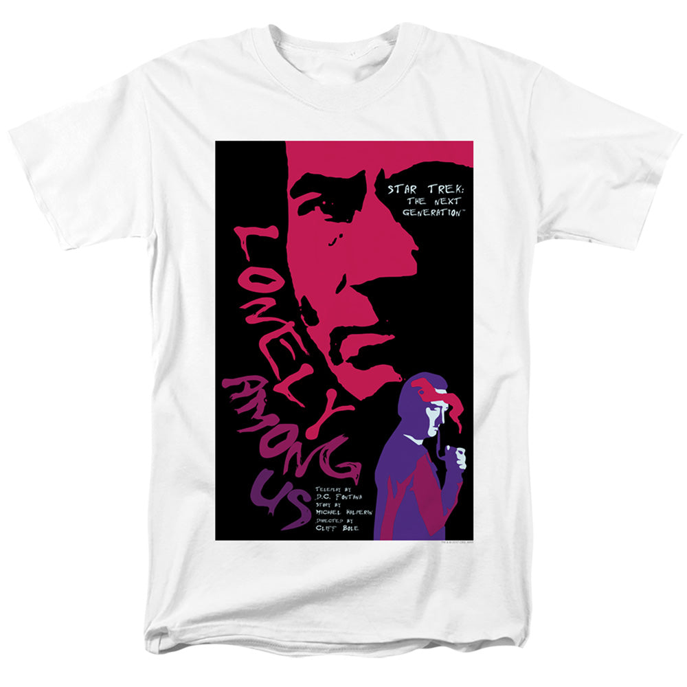 Star Trek - Tng Season 1 Episode 7 - Adult Unisex Short Sleeve T-Shirt - White