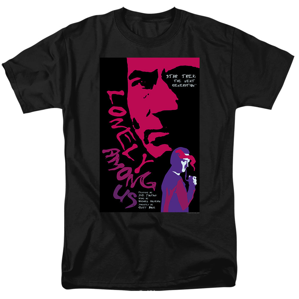 Star Trek - Tng Season 1 Episode 7 - Adult Unisex Short Sleeve T-Shirt - Black